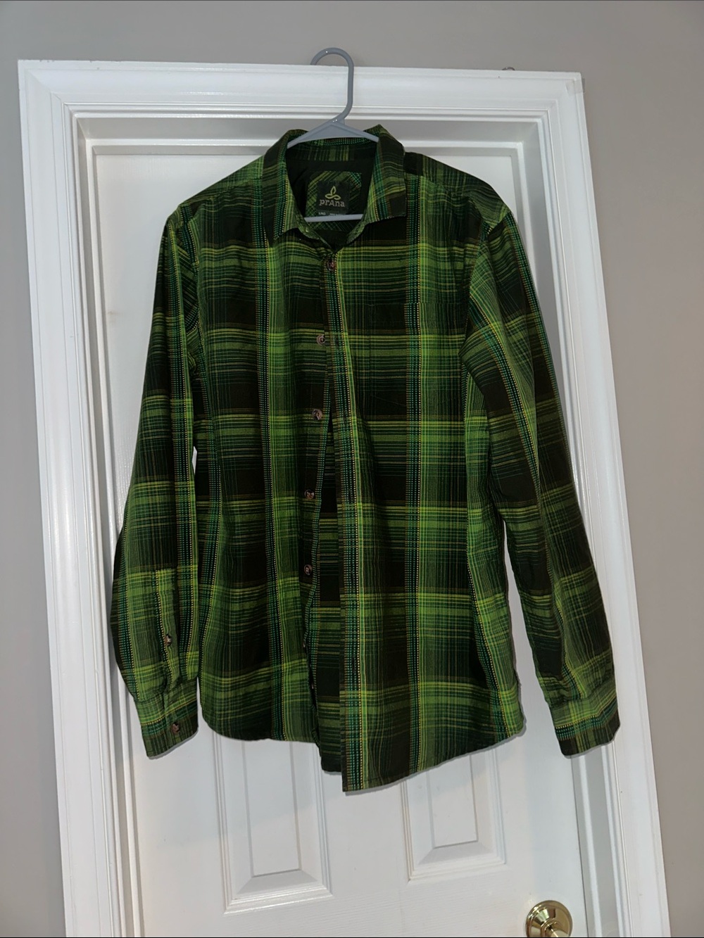 Prana long sleeve button up shirt